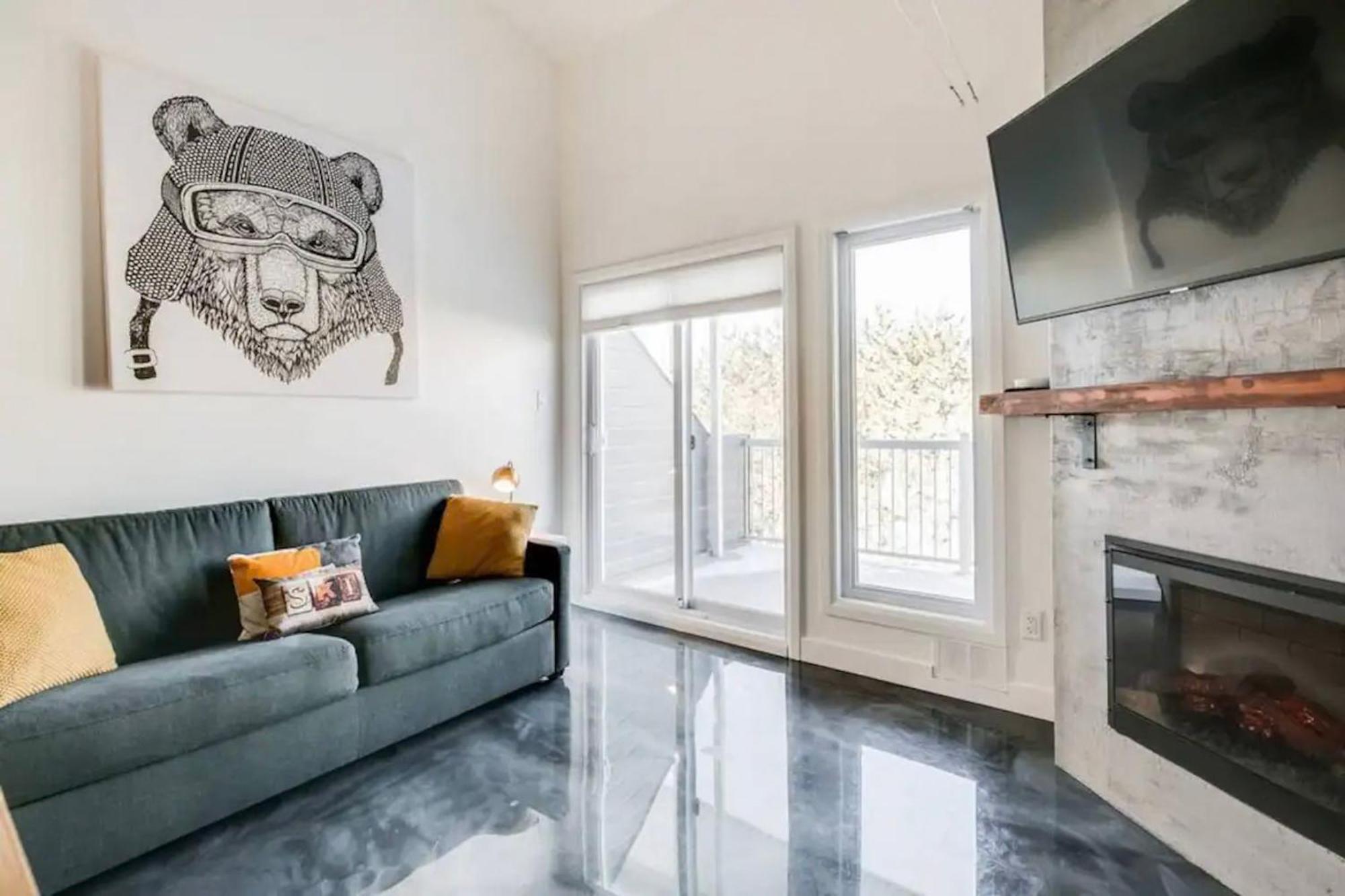 Condo Moderne, Escapade Vacance, Vue Sur Montagnes Exterior foto
